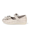 Mary Jane's Belle with Applique Detail - Grey