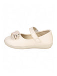 Mary Jane's Belle with Applique Detail - Cream