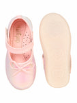 Mary Jane's Belle with Applique Detail - Pink