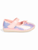Mary Jane's Belle with Applique Detail - Pink
