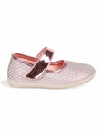 Mary Jane's Belle with Applique Detail - Pink