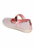 Mary Jane's Belle with Applique Detail - Pink