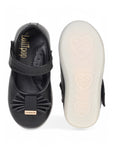 Mary Jane's Belle with Applique Detail - Black