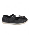 Mary Jane's Belle with Applique Detail - Black