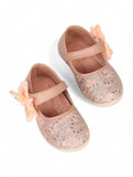 Mary Jane's Belle with Applique Detail - Pink