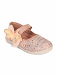 Mary Jane's Belle with Applique Detail - Pink