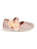 Mary Jane's Belle with Applique Detail - Pink