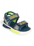 Sandals With Velcro Closing - Blue
