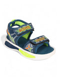 Sandals With Velcro Closing - Blue