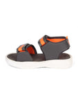 Sandals With Velcro Closing - Grey