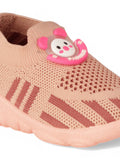 Slip On Musical Chu Chu Shoes - Peach