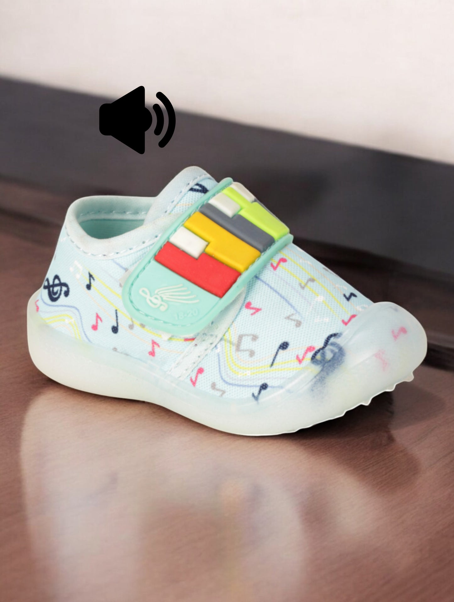 Velcro LED Shoes - Green