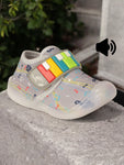 Velcro LED Shoes - Grey
