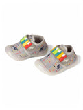 Velcro LED Shoes - Grey