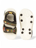 Sandals With Velcro Closing - Green