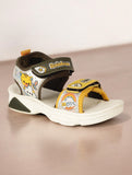 Sandals With Velcro Closing - Green