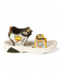 Sandals With Velcro Closing - Green