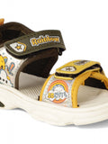 Sandals With Velcro Closing - Green