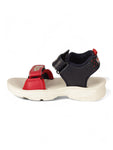 Sandals With Velcro Closing - Navy Blue