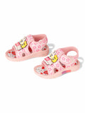 Musical Sandals With Velcro Closing - Pink