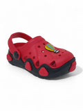 Hot Air Balloon Applique Anti-Slip Clogs - Red