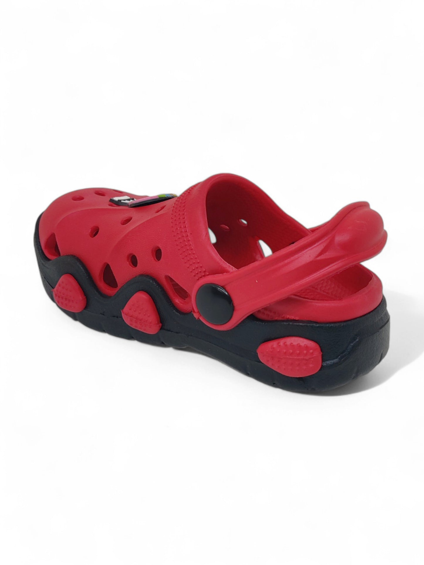 Hot Air Balloon Applique Anti-Slip Clogs - Red