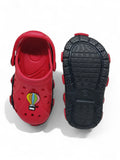 Hot Air Balloon Applique Anti-Slip Clogs - Red