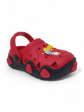 Balloon Applique Anti-Slip Clogs - Red
