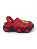 Balloon Applique Anti-Slip Clogs - Red