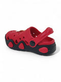 Balloon Applique Anti-Slip Clogs - Red