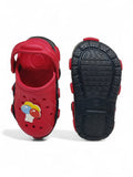 Balloon Applique Anti-Slip Clogs - Red
