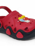 Balloon Applique Anti-Slip Clogs - Red