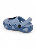 Penguin Applique Anti-Slip Clogs - Blue