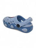 Hot Air Balloon Applique Anti-Slip Clogs - Blue