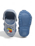 Balloon Applique Anti-Slip Clogs - Blue