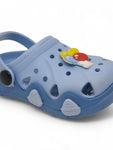 Balloon Applique Anti-Slip Clogs - Blue