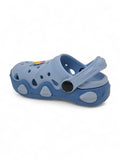 Unicorn Applique Anti-Slip Clogs - Blue
