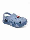 Mushroom Applique Anti-Slip Clogs - Blue