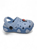 Mushroom Applique Anti-Slip Clogs - Blue