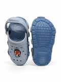 Mushroom Applique Anti-Slip Clogs - Blue