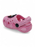 Penguin Applique Anti-Slip Clogs - Pink
