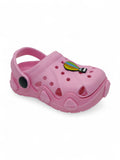 Hot Air Balloon Applique Anti-Slip Clogs - Pink