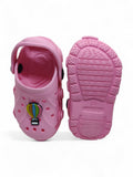 Hot Air Balloon Applique Anti-Slip Clogs - Pink