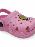 Hot Air Balloon Applique Anti-Slip Clogs - Pink