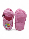 Balloon Applique Anti-Slip Clogs - Pink