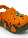 Hot Air Balloon Applique Anti-Slip Clogs - Orange