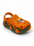 Balloon Applique Anti-Slip Clogs - Orange