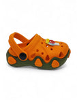Balloon Applique Anti-Slip Clogs - Orange