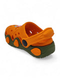 Unicorn Applique Anti-Slip Clogs - Orange