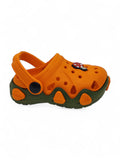 Mushroom Applique Anti-Slip Clogs - Orange